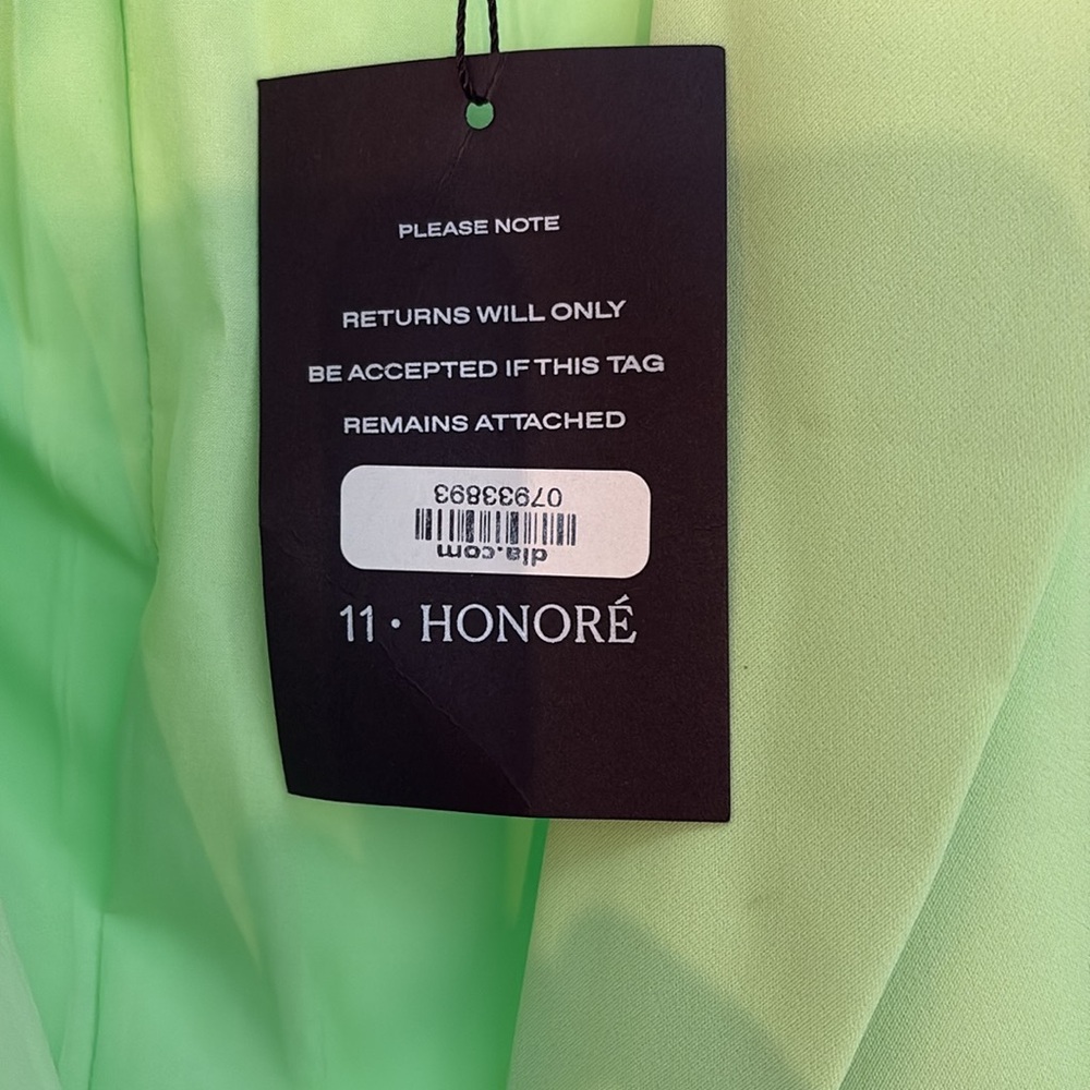 11 Honore NWT Size 14 Ariel Cropped Blazer in Paradise Green - Picture 3 of 13